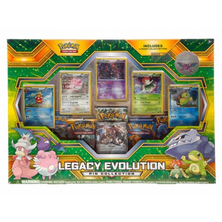 Legacy Evolution Nintendo Pokémon Pin Collection - Envío Gratuito