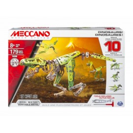 Set de Dinosaurios Spin Master Meccano 10 Modelos - Envío Gratuito