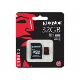 Memoria Micro SD 32 GB Kingston SDCA3 - Envío Gratuito