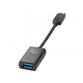 HP Adaptador USB-C a USB 3.0 Negro - Envío Gratuito