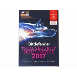 Antivirus Bitdefender Total Security Multi-Device 2017 - Envío Gratuito