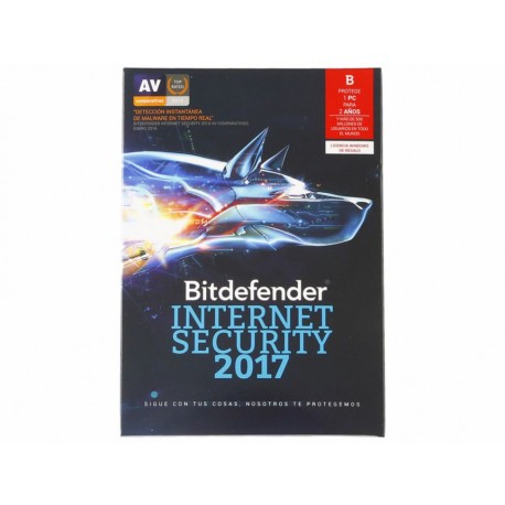 Antivirus Bitdefender Internet Security 2017 - Envío Gratuito