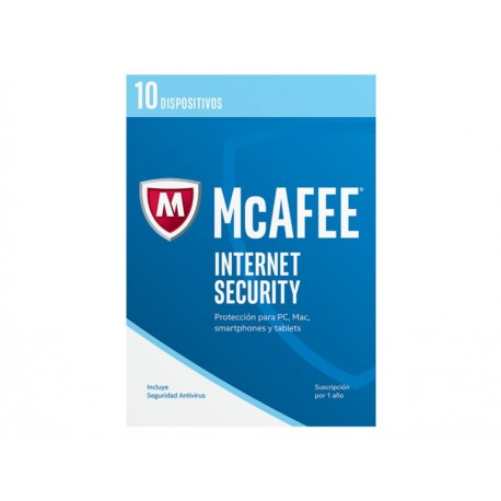 Antivirus McAfee Internet Security 2017 - Envío Gratuito