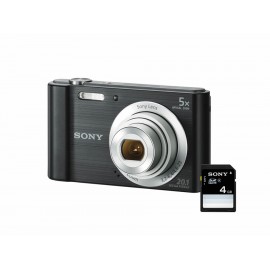 Sony Kit Cámara Negro DSC-W800/B - Envío Gratuito