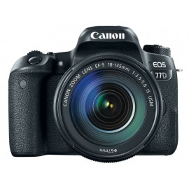 Cámara Canon EOS 77D EF-S18-135mm IS USM - Envío Gratuito