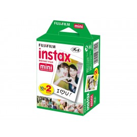 Fuji Película Instax Twin Pack 20 Placas - Envío Gratuito