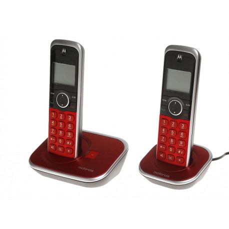 Motorola GATE4800R-2 Teléfono con Identificador de Llamadas Rojo - Envío Gratuito