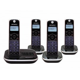 Motorola Teléfono Con Identificador De Llamadas Y Contestadora Negro Gate4500Ce - Envío Gratuito