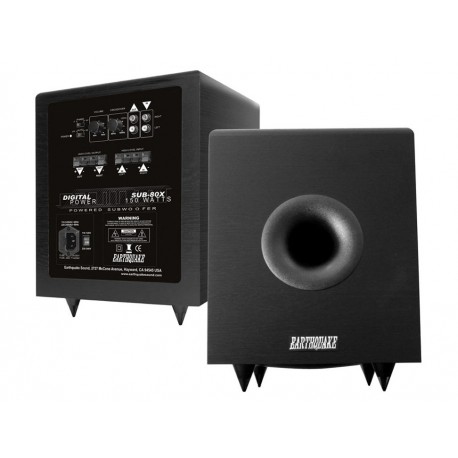 Earthquake Subwoofer Sub-80 Negro - Envío Gratuito