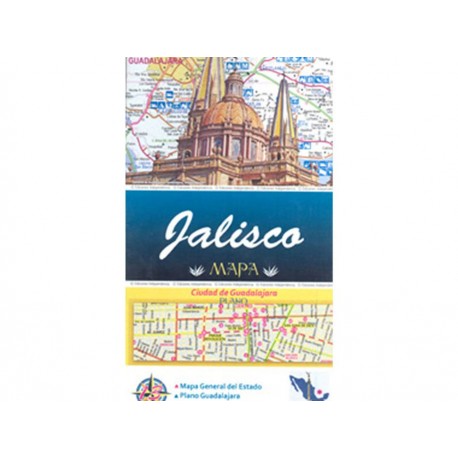 Mapa Jalisco - Envío Gratuito