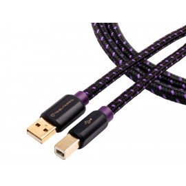 Tributaries Cable de USB A USB B Serie 6 Morado - Envío Gratuito