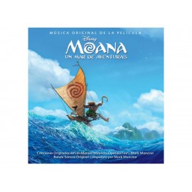 Disney Moana Un Mar de Aventuras CD - Envío Gratuito
