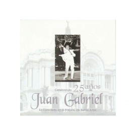 Celebrando 25 años de Juan Gabriel en Bellas Artes CD - Envío Gratuito