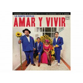 La Santa Cecilia Amar y Vivir CD DVD - Envío Gratuito