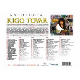 Rigo Tovar Antología Boxset (4CD+DVD) - Envío Gratuito