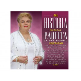 Paquita la del Barrio Mi Historia Musical 2 CD DVD - Envío Gratuito