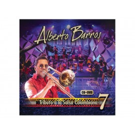 Alberto Barros Tributo a la Salsa Colombiana N 7 CD DVD - Envío Gratuito