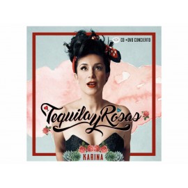 Tequila y Rosas Karina CD + DVD - Envío Gratuito