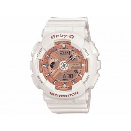 Casio Baby-G BA-110-7A1CR Reloj para Dama Color Blanco - Envío Gratuito