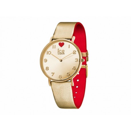 Ice Watch Ice-Love CT.LO.GD.S.L.17 Reloj para Dama Color Dorado - Envío Gratuito