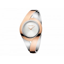 Reloj para dama Calvin Klein Sensual K8E2M1Z6 plata/oro rosa - Envío Gratuito