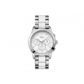 Lacoste Charlotte LC.200.0962 Reloj para Dama Color Plata - Envío Gratuito