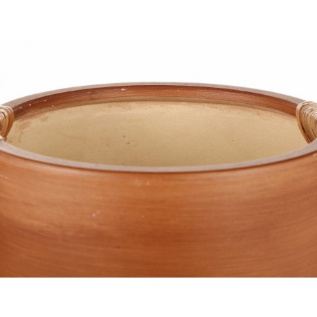 Maceta mediana Doan CRP1014A-3R café - Envío Gratuito