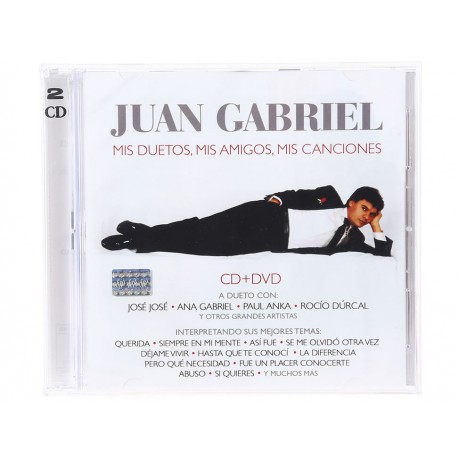 Mis Duetos Mis Amigos Mis Canciones Juan Gabriel CD - Envío Gratuito