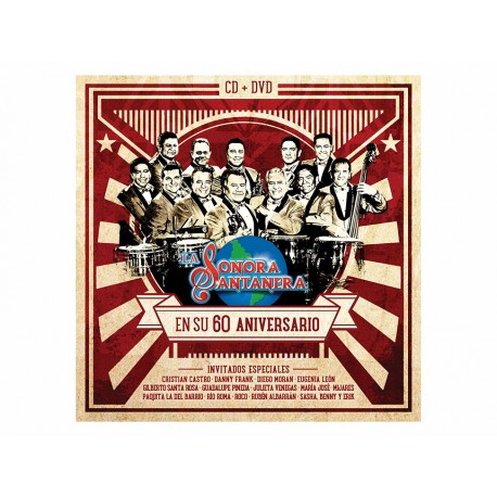 60 Aniversario Sonora Santanera CD + DVD - Envío Gratuito