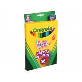 Crayola Lápices de Colores Largos con Sacapuntas - Envío Gratuito