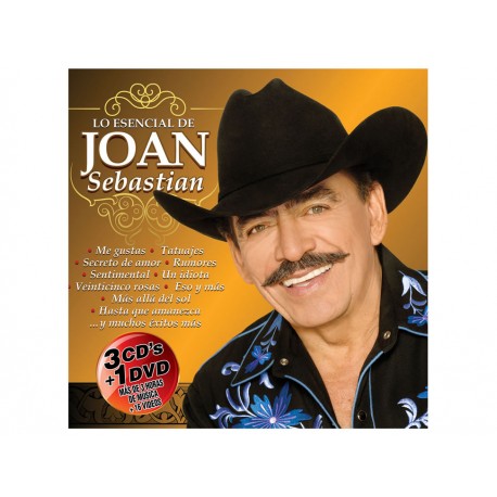 Sony Music Joan Sebastian Lo Esencial de CD + DVD - Envío Gratuito