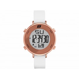Skechers Skinny Silicone St SR6066 Reloj para Unisex Color Blanco - Envío Gratuito