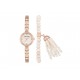 Anne Klein Ladies Boxed Set AK2854RGST Reloj para Dama Color Oro Rosado