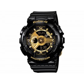 Casio Baby-G BA-110-1ACR Reloj para Dama Color Negro - Envío Gratuito