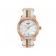 Tissot Quickster T0954103711700 Reloj para Caballero Color Blanco/Dorado - Envío Gratuito