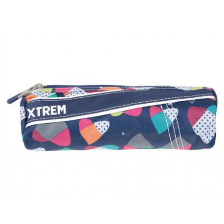 Xtrem Lapicera Corazones Azul - Envío Gratuito