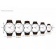 Frederique Constant Ladies Automatic FC-310WHF2P4 Reloj para Dama Color Beige - Envío Gratuito