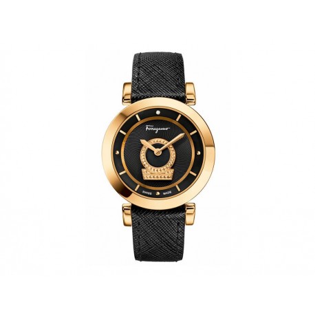 Reloj para dama Salvatore Ferragamo Minuetto FG423 negro