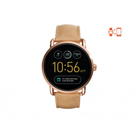 Smartwatch para dama Fossil Q Wander FTW2102 rosa - Envío Gratuito
