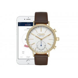 Reloj Smartwatch para dama Chaps Sam CHPT3102 café - Envío Gratuito
