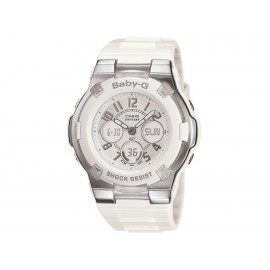 Casio Baby-G BGA-110-7BCR Reloj para Dama Color Blanco - Envío Gratuito