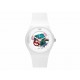 Swatch Originals SUOW100 Reloj Unisex Color Blanco - Envío Gratuito