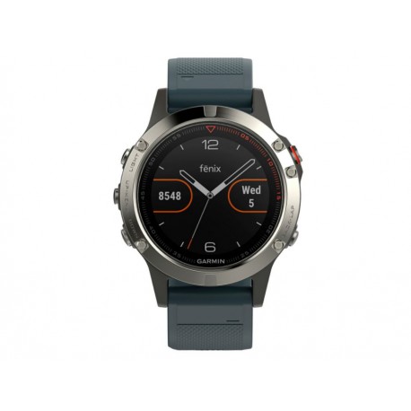 Monitor Garmin Fenix 5 con Correa de Caucho - Envío Gratuito