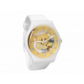 Swatch Originals SUOZ148 Reloj Unisex Color Blanco - Envío Gratuito