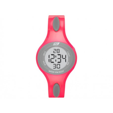 Skechers Women's Oval Digi SR2022 Reloj para Dama Color Rosa - Envío Gratuito