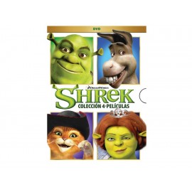 Warner Shrek 15 Aniversario 1 a 4 DVD - Envío Gratuito