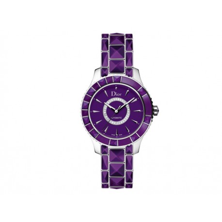 Dior Dior Christal CD144512M001 Reloj para Dama Color Violeta - Envío Gratuito