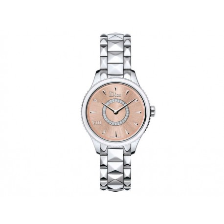 Dior Dior VIII Montaigne CD151111M002 Reloj para Dama Color Gris Acero - Envío Gratuito