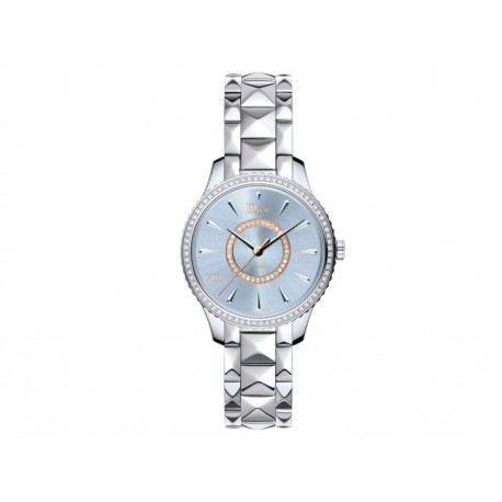Dior Dior VIII Montaigne CD153510M001 Reloj para Dama Color Gris Acero - Envío Gratuito