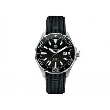 Tag Heuer Aquaracer WAY201A.FT6069 Reloj para Caballero Color Negro - Envío Gratuito